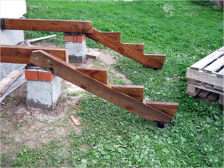 Изготовление лестницы