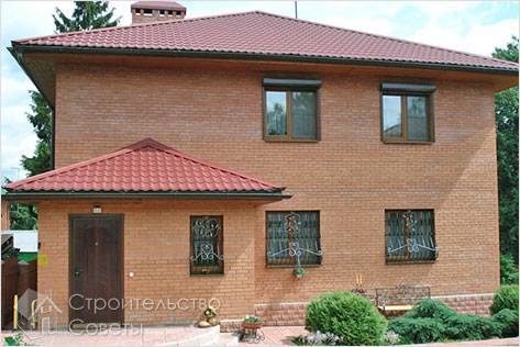 Расчет стоимости постройки кирпичного дома
